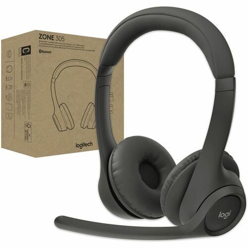 Casque Logitech Zone 305 - Stéréo - Sans fil