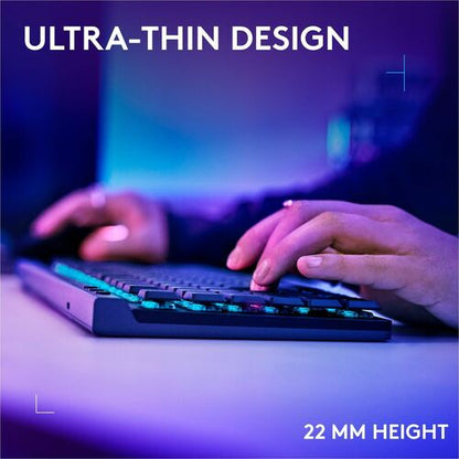 Clavier de jeu G515 Lightspeed TKL, linéaire, noir, multi-touch, 4 touches