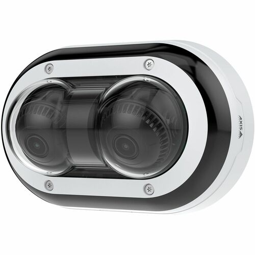 Caméra réseau extérieure 4K AXIS P4708-PLVE 8 mégapixels - Couleur - Dôme - Noir -