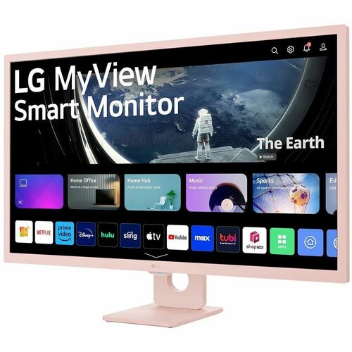 LG MyView 32SR50F-P 32\" Class Full HD Smart LCD Monitor - 16:9