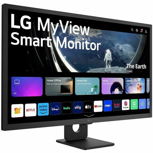LG MyView 32SR50F-B 32\" Class Full HD Smart LCD Monitor - 16:9