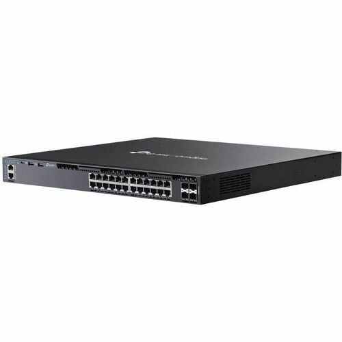 OMADA 24PORT GB STACKABLE L3 MANAGED POE+ SWITCH WITH 4 10GE