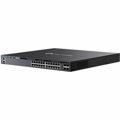 OMADA 24PORT GB STACKABLE L3 MANAGED POE+ SWITCH WITH 4 10GE