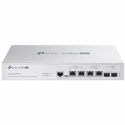 OMADA PRO 4PORT POE++ 10GE L2+ MANAGED SWITCH WITH 2 SFP+ SLOTS