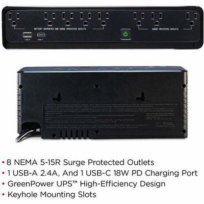 Cyber Power CyberPower SL950U Standby UPS Systems - 950VA/510W, 120 VA