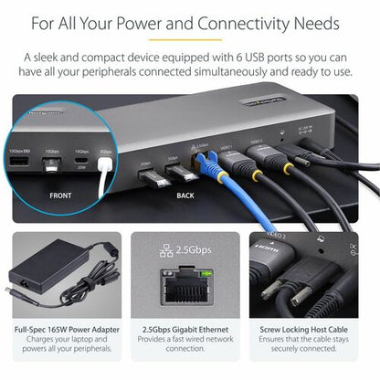 Station d'accueil StarTech.com USB4, USB