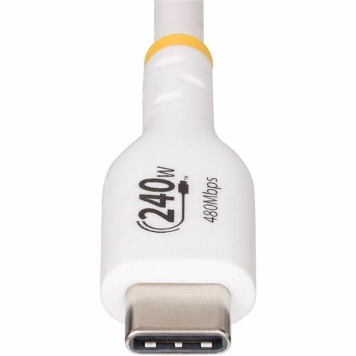 StarTech.com 6ft White USB-C Charging Cable, USB