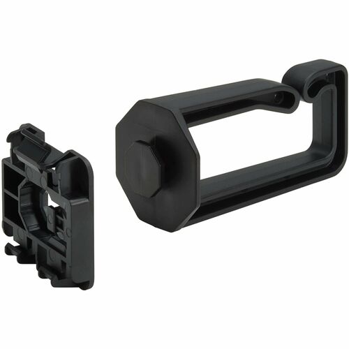 Anneaux en D de gestion de câbles pour rails DIN, série Tripp Lite - Multi-angle, 1U, noir