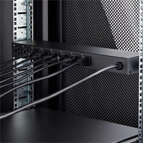 StarTech.com PDU à montage en rack horizontal à 8 prises, multiprise 1U, prise
