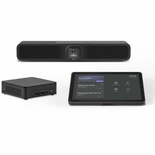 Logitech Small Microsoft Teams Rooms avec Tap + MeetUp 2 + ASUS® NUC