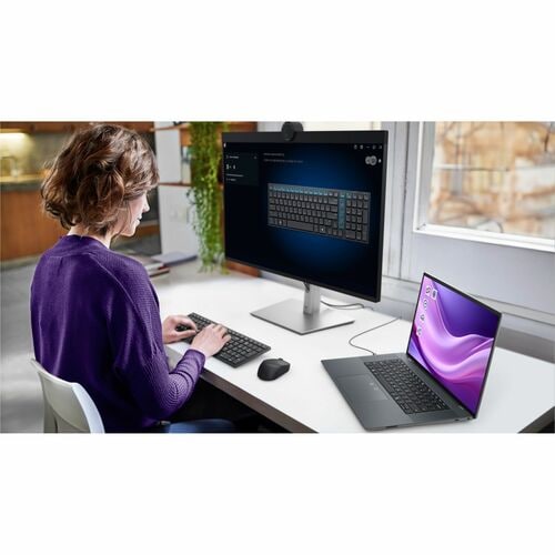 TECLADO Y RATÓN SILENCIOSO DELL KM555 - FRANCÉS CANADIENSE