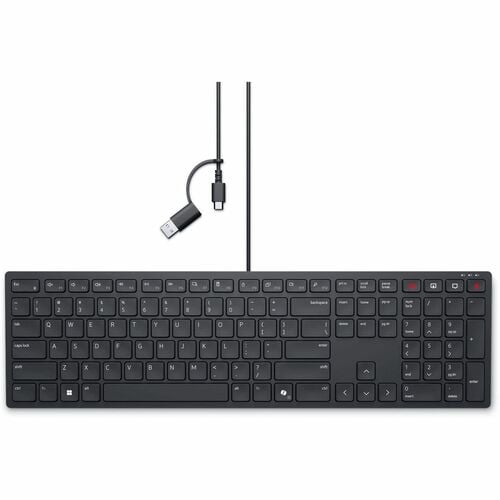 Teclado de colaboración con cable Dell - KB525C - Conectividad por cable