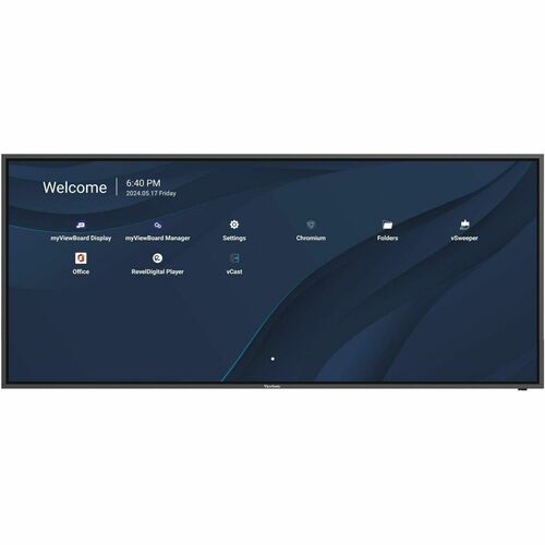 Écran d'affichage numérique ViewSonic CDE105UW - 105" - In