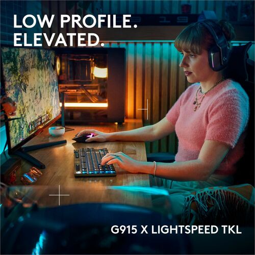 LOGITECH G915X TKL TÁCTIL NEGRO MULTI 4