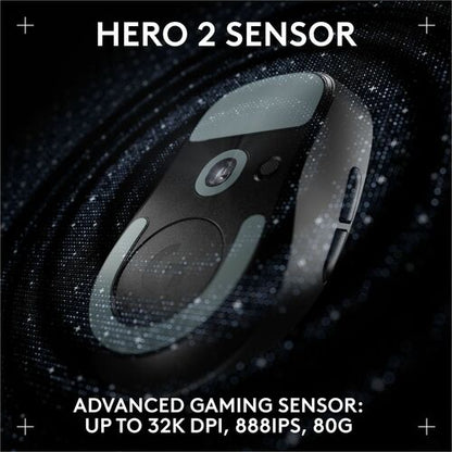 LOGITECH PRO X SUPERLIGHT 2 DEX BLACK MULTI 4