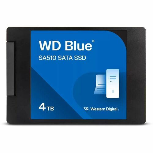 4TB WD BLUE SA510 SATA INTERNAL SSD III 6 GB/S 2.5/7MM UP TO 560 M