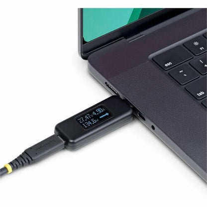 StarTech.com USB-C Power Tester, Bi-Directional Voltage/Current Multim