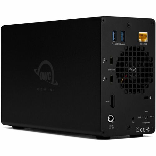 4.0TB OWC GEMINI ULTRA X2 - THUNDERBOLT (USB-C) DOCK AND