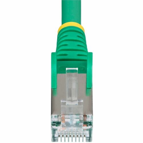 Câble Ethernet CAT6a vert StarTech.com de 15,2 m, anti-accroc RJ45, 10 Gb/s, 100 W PoE, 100 m