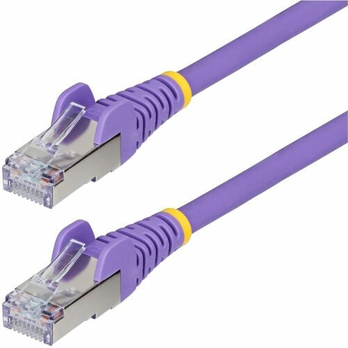 StarTech.com 1ft Purple CAT6a Ethernet Cable