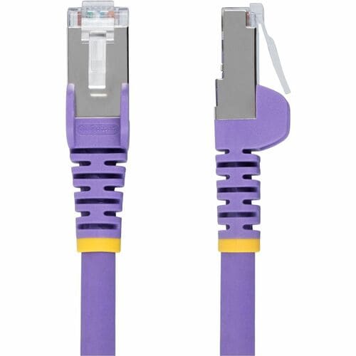 StarTech.com 1ft Purple CAT6a Ethernet Cable