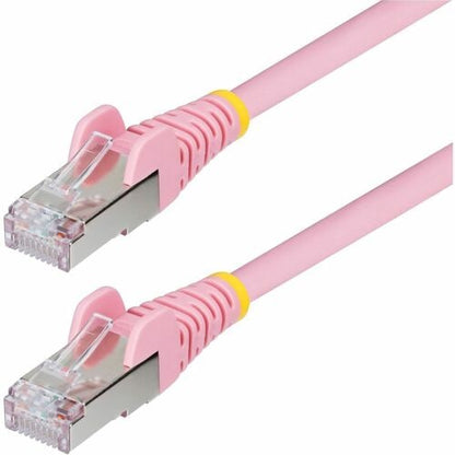 StarTech.com 1ft Pink CAT6a Ethernet Cable