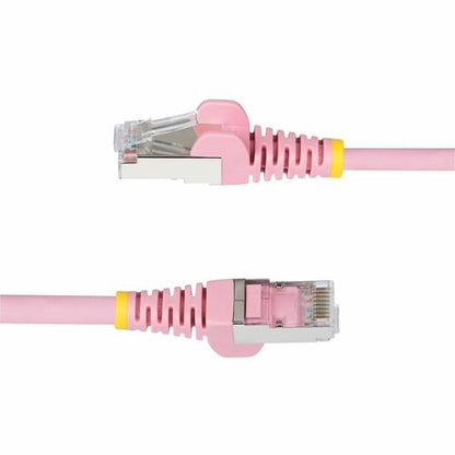 StarTech.com 1ft Pink CAT6a Ethernet Cable