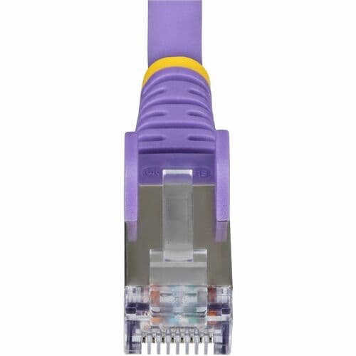 Câble Ethernet CAT6a violet StarTech.com de 1,5 m