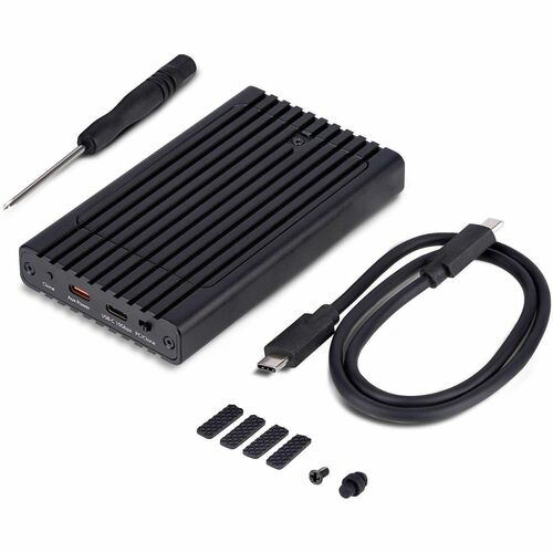 DUAL-BAY NVME ENCLOSURE/CLONER USB-C SSD ENCLOSURE/DUPLICATOR