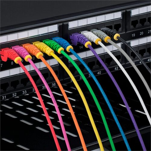 StarTech.com 15ft Black Slim CAT6 Ethernet Cable, Slim Snagless RJ45, UTP, LSZH,