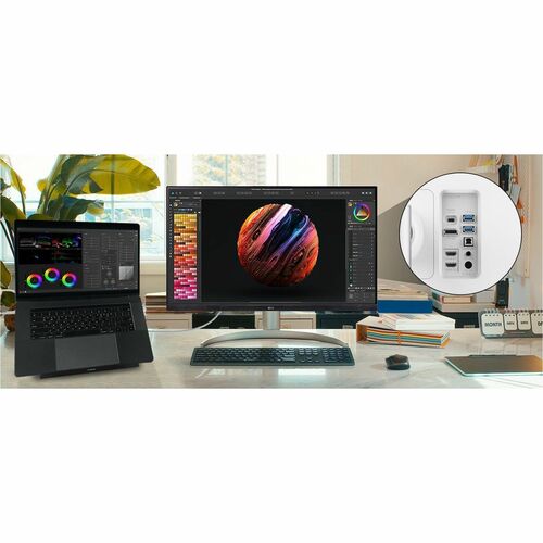 MONITOR IPS 4K UHD (3840 X 2160) DE 27 PULGADAS 27UQ850V-W CON CONEXIÓN EN CADENA
