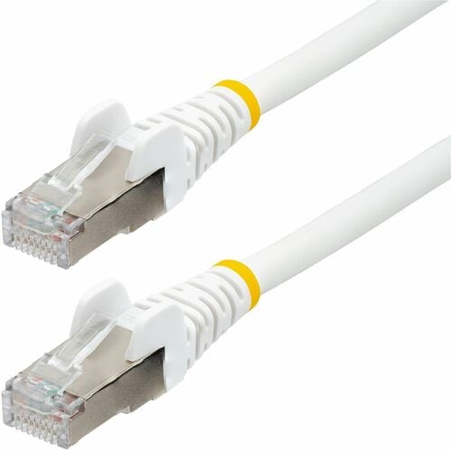 Câble Ethernet CAT6a StarTech.com blanc de 22,9 m, RJ45 anti-accroc, 10 Gb/s, PoE 100 W, 100 m