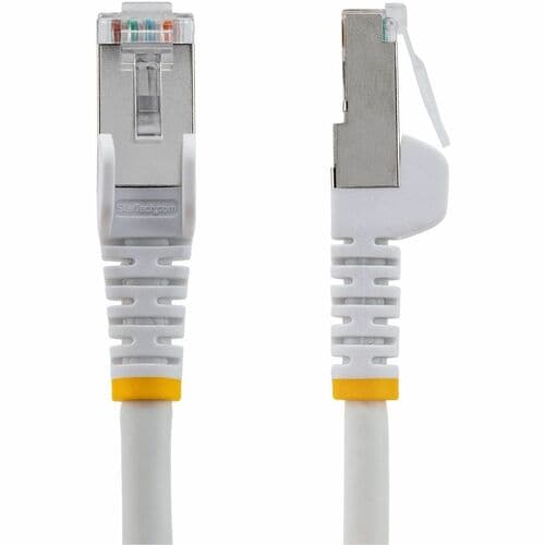 Câble Ethernet CAT6a StarTech.com blanc de 22,9 m, RJ45 anti-accroc, 10 Gb/s, PoE 100 W, 100 m