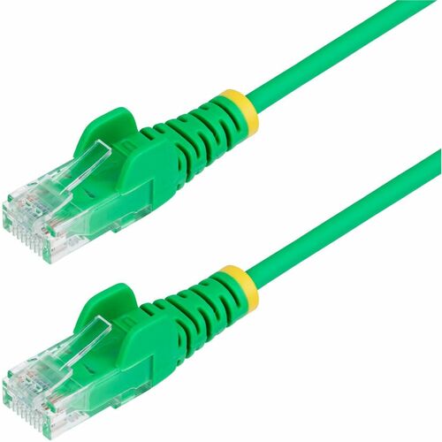 Câble Ethernet CAT6 fin vert StarTech.com de 6 m, RJ45 fin et anti-accroc, UTP, LSZH,