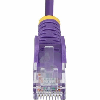 Câble Ethernet CAT6 fin violet StarTech.com de 15 cm