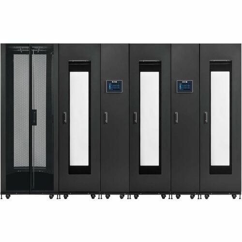 Eaton SmartRack SRP-3R-2C25-M Rack Cabinet - For Equipment, Data Cente