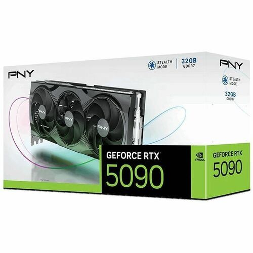 PNY GEFORCE RTX 5090 32GB TRIPLE ARQUITECTURA: NÚCLEOS BLACKWELL CUDA: