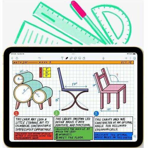 Tablette Apple iPad (11e génération) A3354 - 11\" - 6 Go - 128 Go Stockage