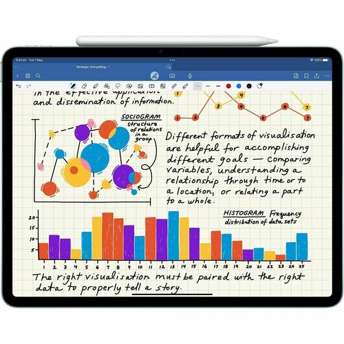 Tablette Apple iPad Air 13 (2025) A3269 - 13" - 8 Go - 512 Go de stockage