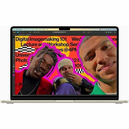 MacBook Air MW0Y3LL/A de 13,6" (modelo 2025) - Apple M4 - 16 GB - 256 GB Starlight