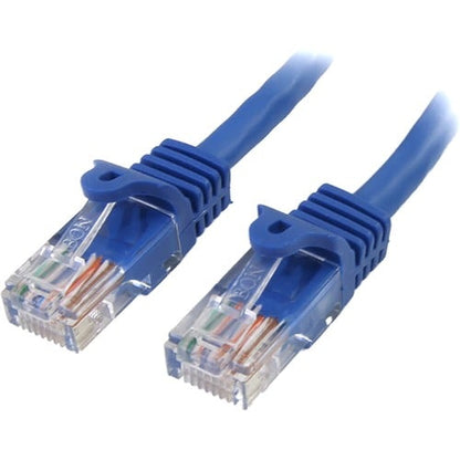Câble patch UTP Cat5e anti-accroc bleu StarTech.com de 1,8 m
