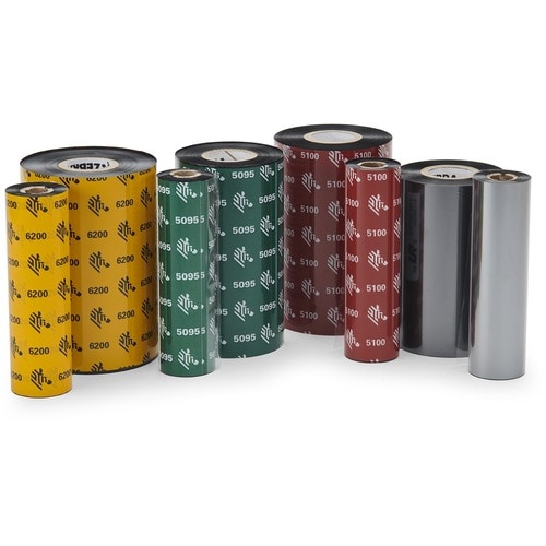 Zebra Resin Ribbon 2.36inx1476ft 5095 High Performance 1in core - Thermal Transf