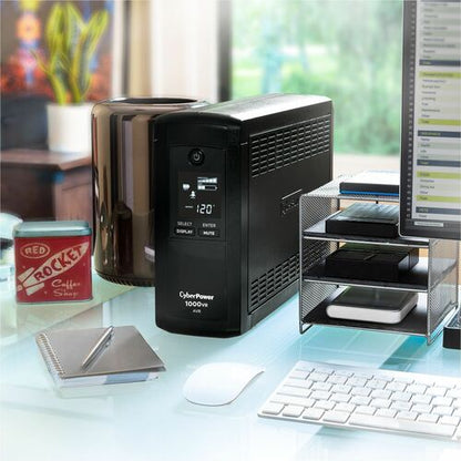 Cyber Power CyberPower UPS Systems CP1000AVRLCD Intelligent LCD -  Cap