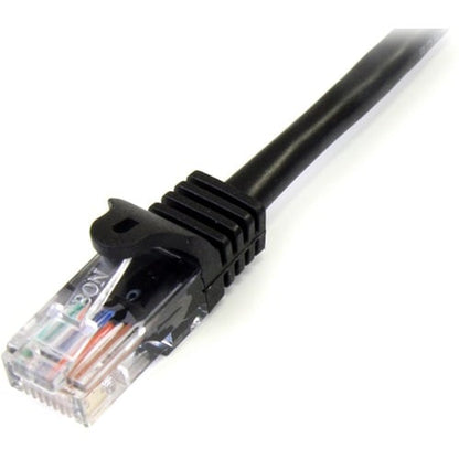 Câble patch UTP Cat5e anti-accroc StarTech.com noir de 4,6 m