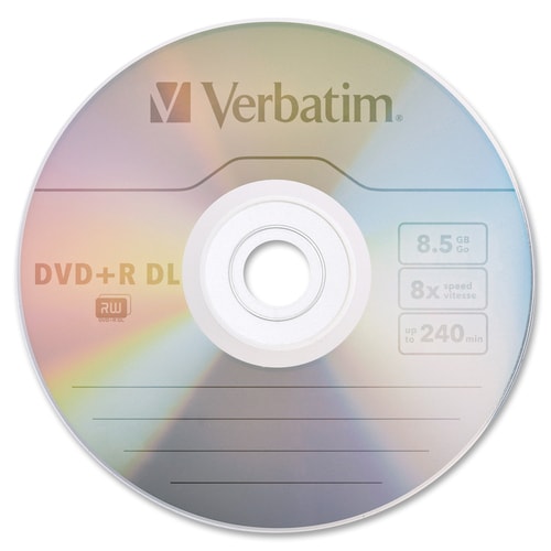 DVD enregistrable Verbatim 95311 - DVD+R DL - 8x - 8,50 Go