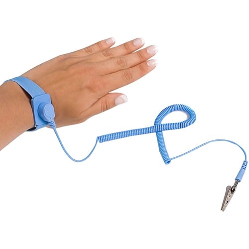 StarTech.com ESD Anti Static Wrist Strap Band with Grounding Wire -
