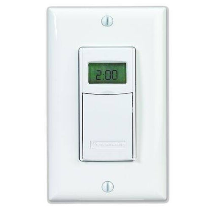Intermatic In-Wall 7 Day Heavy-Duty Timer with DST and Dawn/Dusk White (ST01)