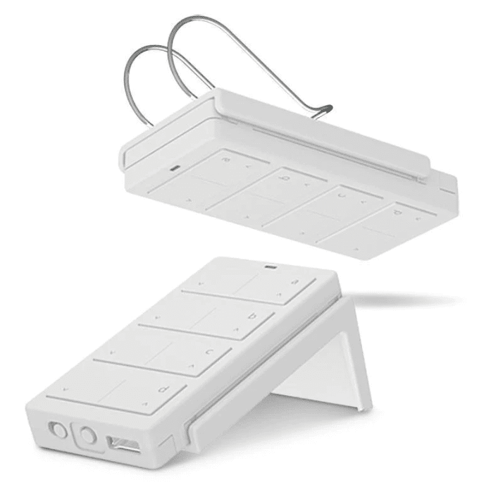 Insteon Visor Clip And Tabletop Stand for Mini Remote (2444BWH)