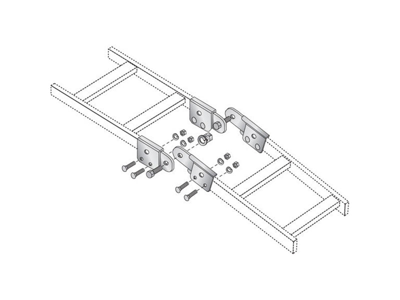 Kit d'épissure bout à bout réglable pour rack Er de Black Box Corp. RM861