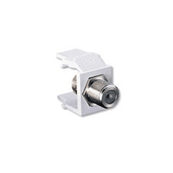 Leviton Quickport F Connector Black (41084-FEF)